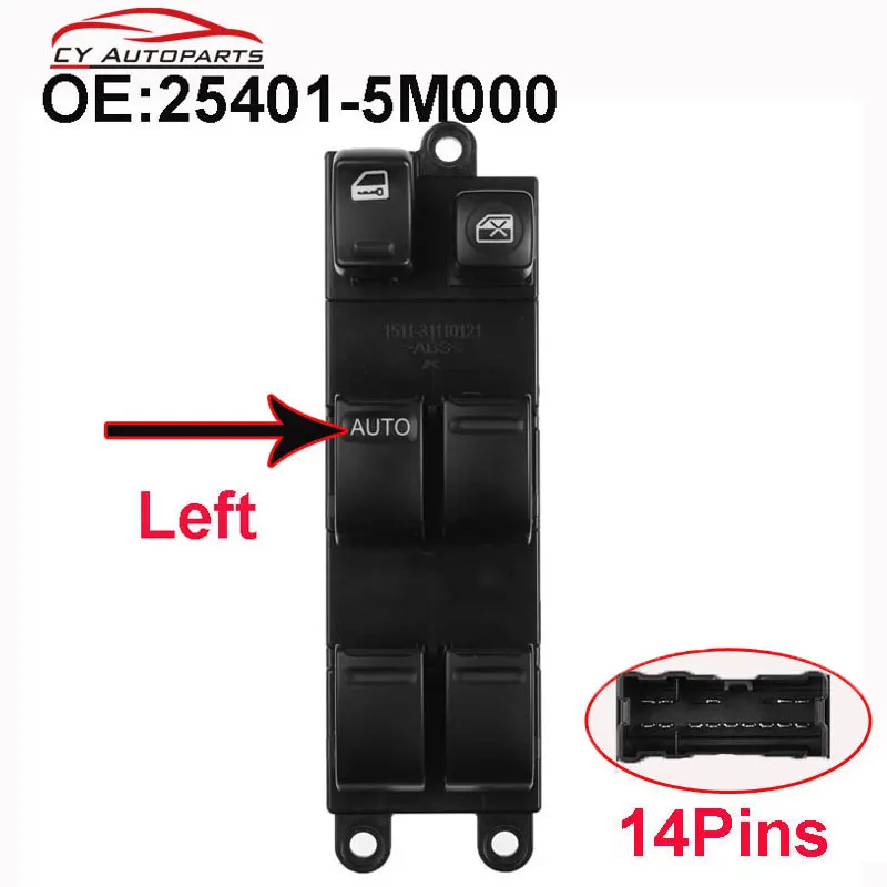 

Новый главный переключатель управления окном питания для Nissan Sentra 2000-2006 25401-5M000 254015M000