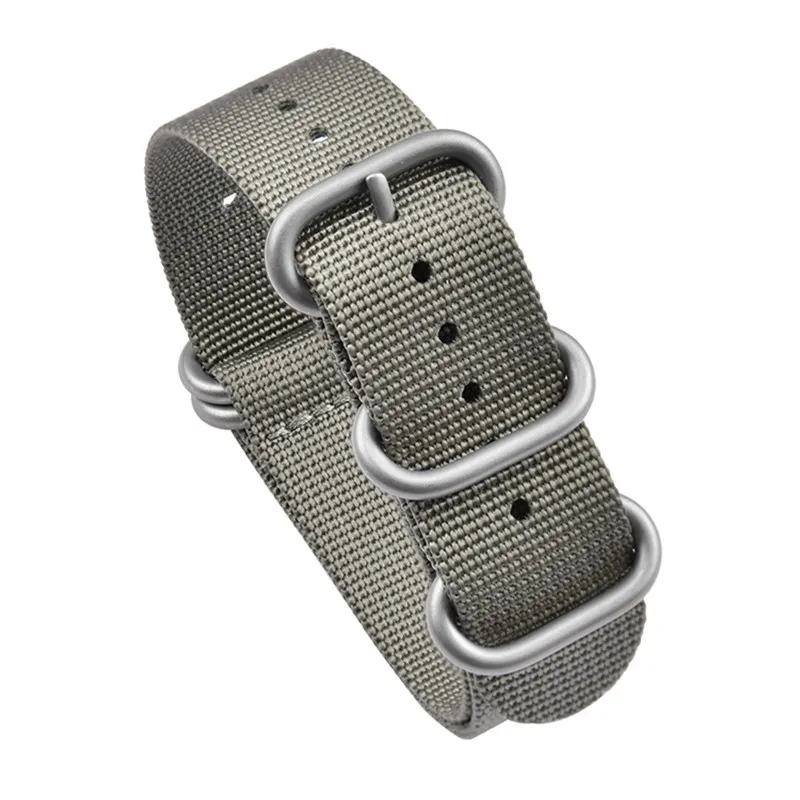 Men's Sport Waterproof Nylon Watchband, 20mm/22mm