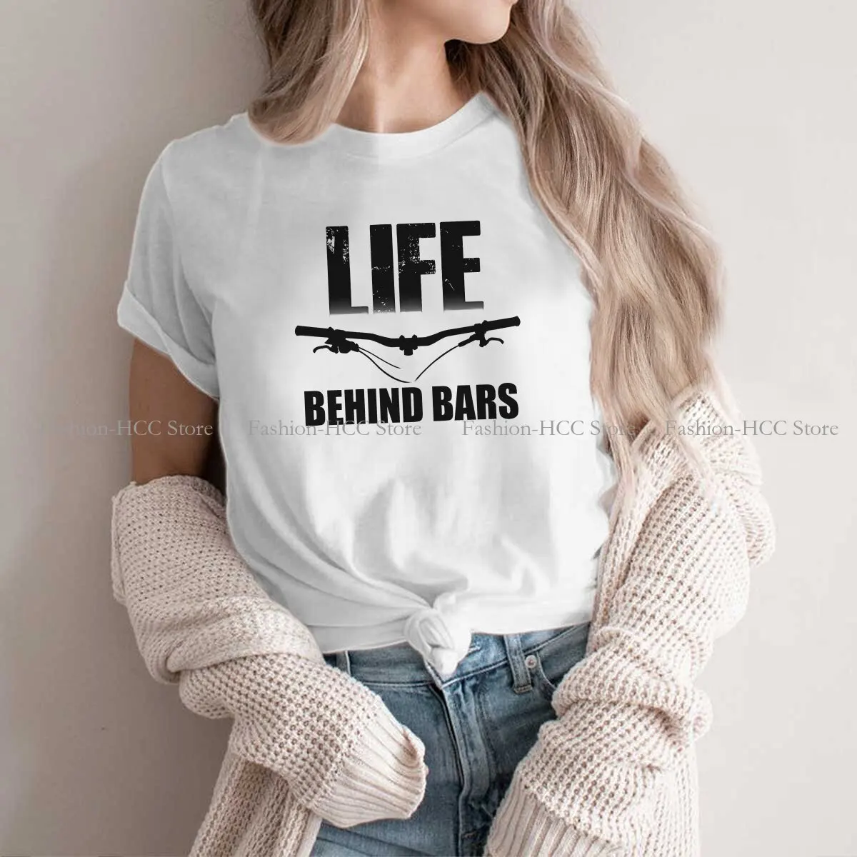 

Mountain Round Collar TShirt Vintage Fullface MTB Classic Polyester T Shirt Women Clothes Fashion