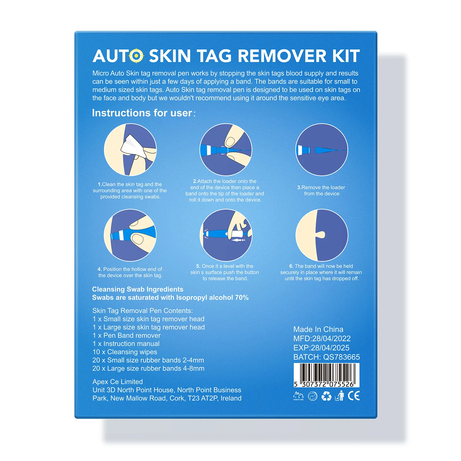 Skin Tag Removal Kit Product Details