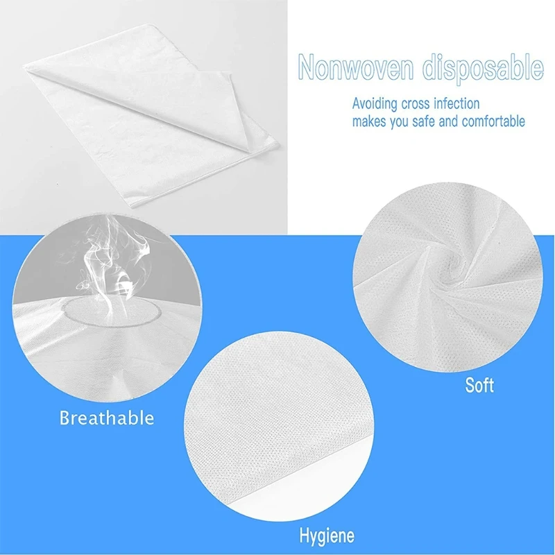 10/20 Pieces Disposable Spa Massage Sheets Non Woven Eyelashes Bed Cover Tattoo Hotel Beauty Salon Hospital Use Products 5