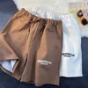 Summer New Leisure Fashion Sports Shorts Street Man Fashion Minimalist Sports Beach Pants Letter Embroidered Cotton Shorts 1