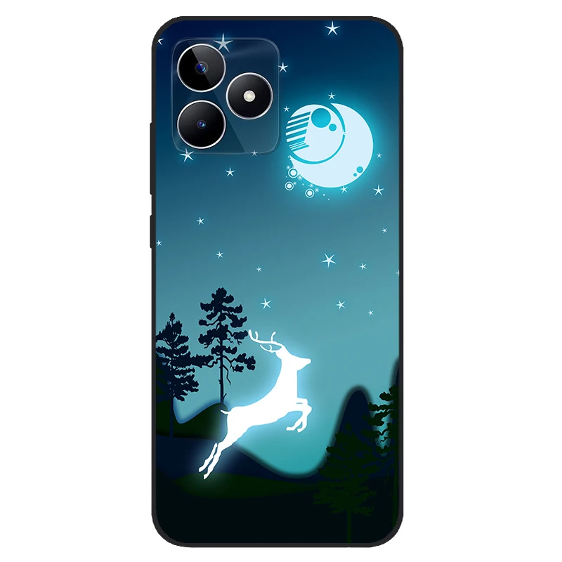 Soft TPU Silicone Protective Back Cover - Fashionable Phone Case
