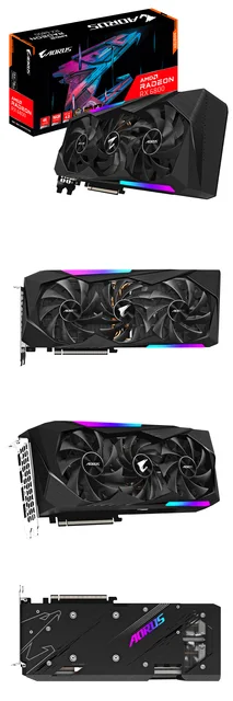 Placa de vídeo AORUS RX 6800 XT Master - um belíssimo e robusto