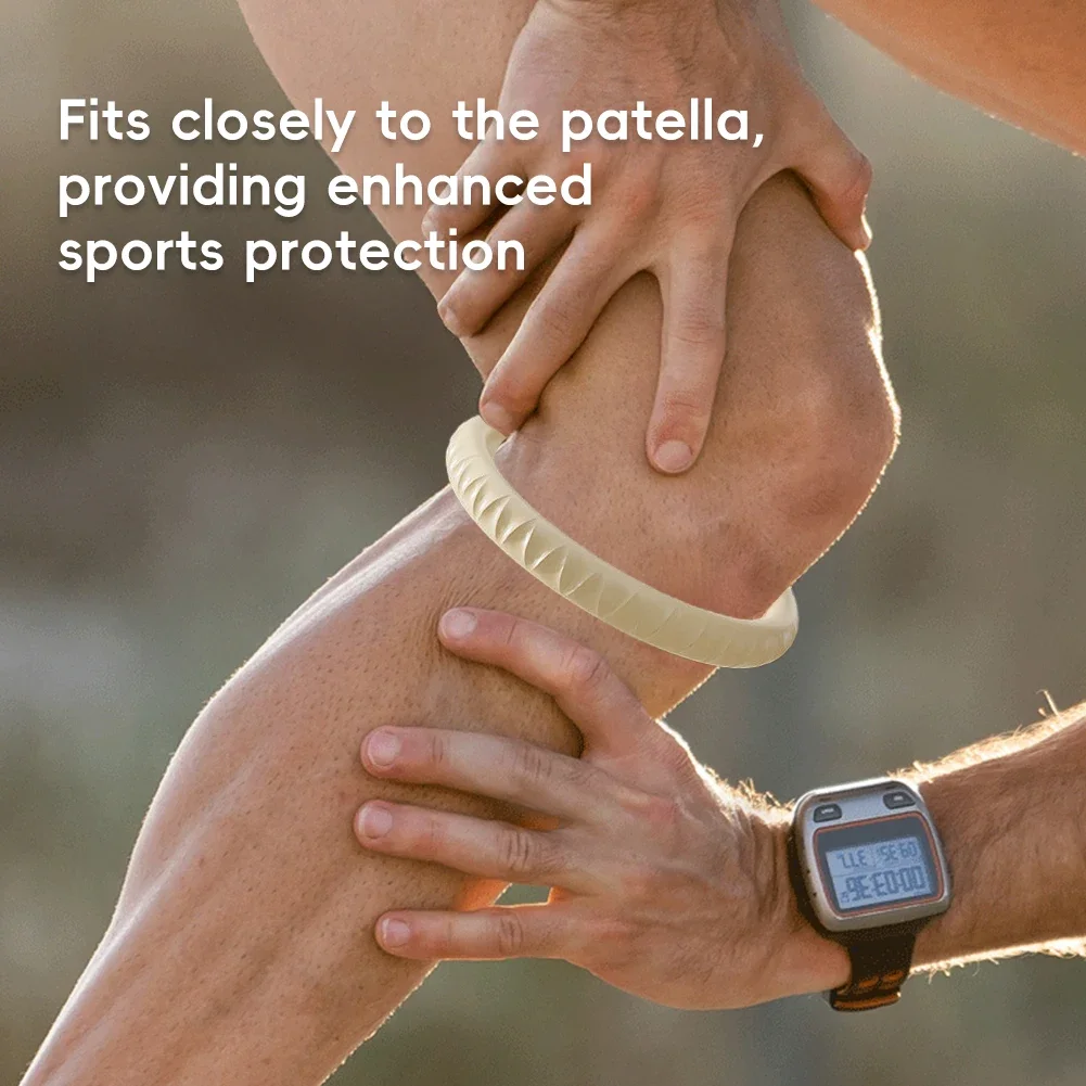 2Pcs Patella Strap Knee Brace Support Patella Stabilizer Knee Strap Support for Jumpers Knee Soccer Tennis Exercise Basketball