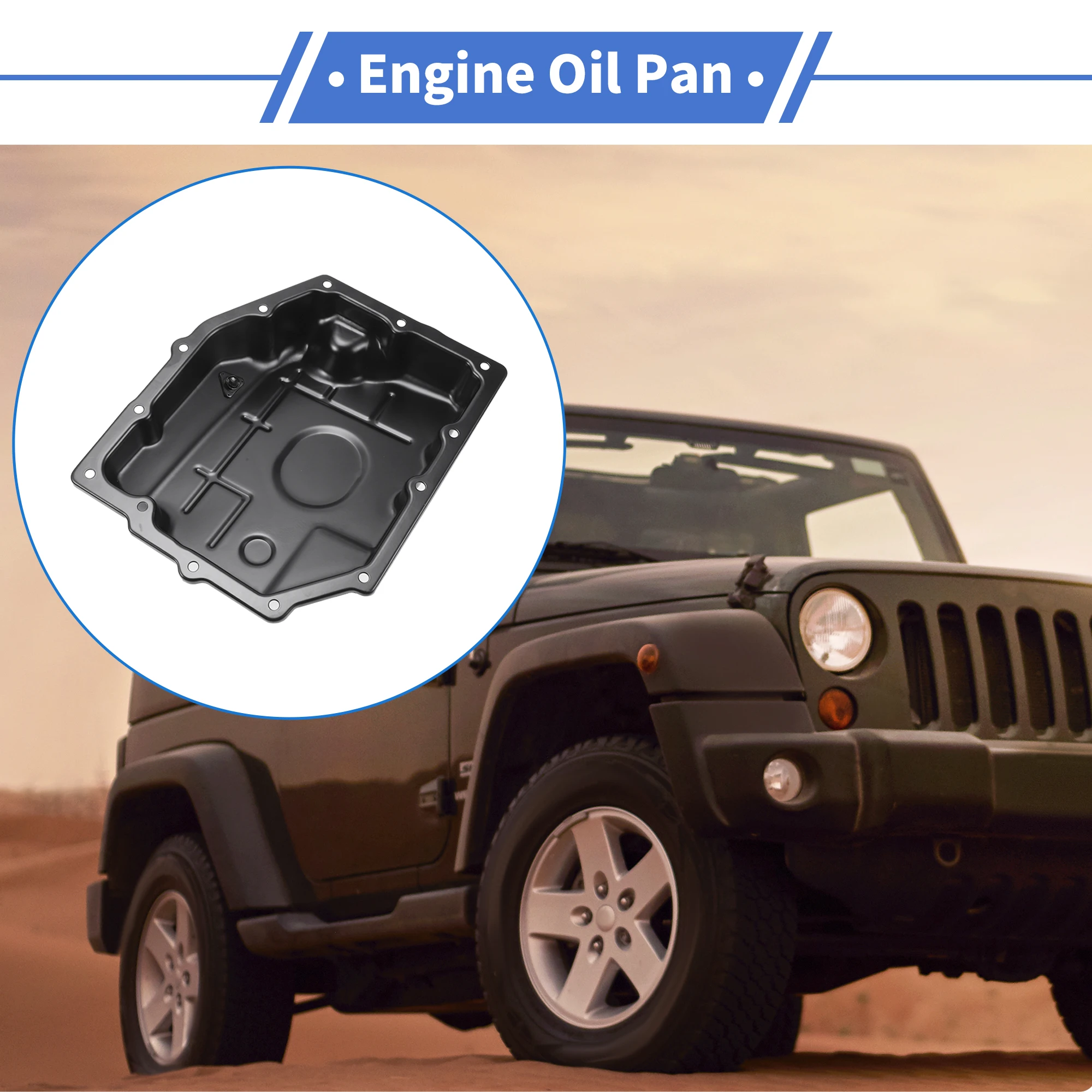 Transmission Pan Ram Truck For Dodge 1500 Jeep Wrangler Dakota 300 - View #8