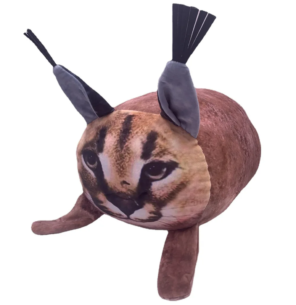 Roblox levanta uma simulação floppa cubo gato caracal pelúcia