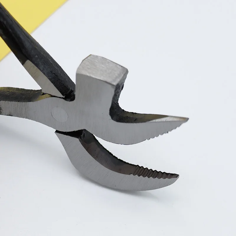 Iron Pliers for Shoe Cobbler, Leather Working Tool, Tack Hammer Repair, Shoemaker Material Tools, 1PC