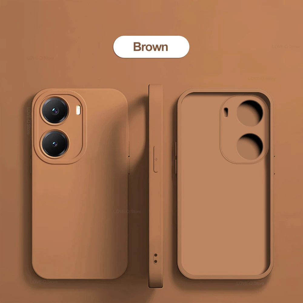 Luxury Liquid Silicone Shockproof Phone Case Protector Cover