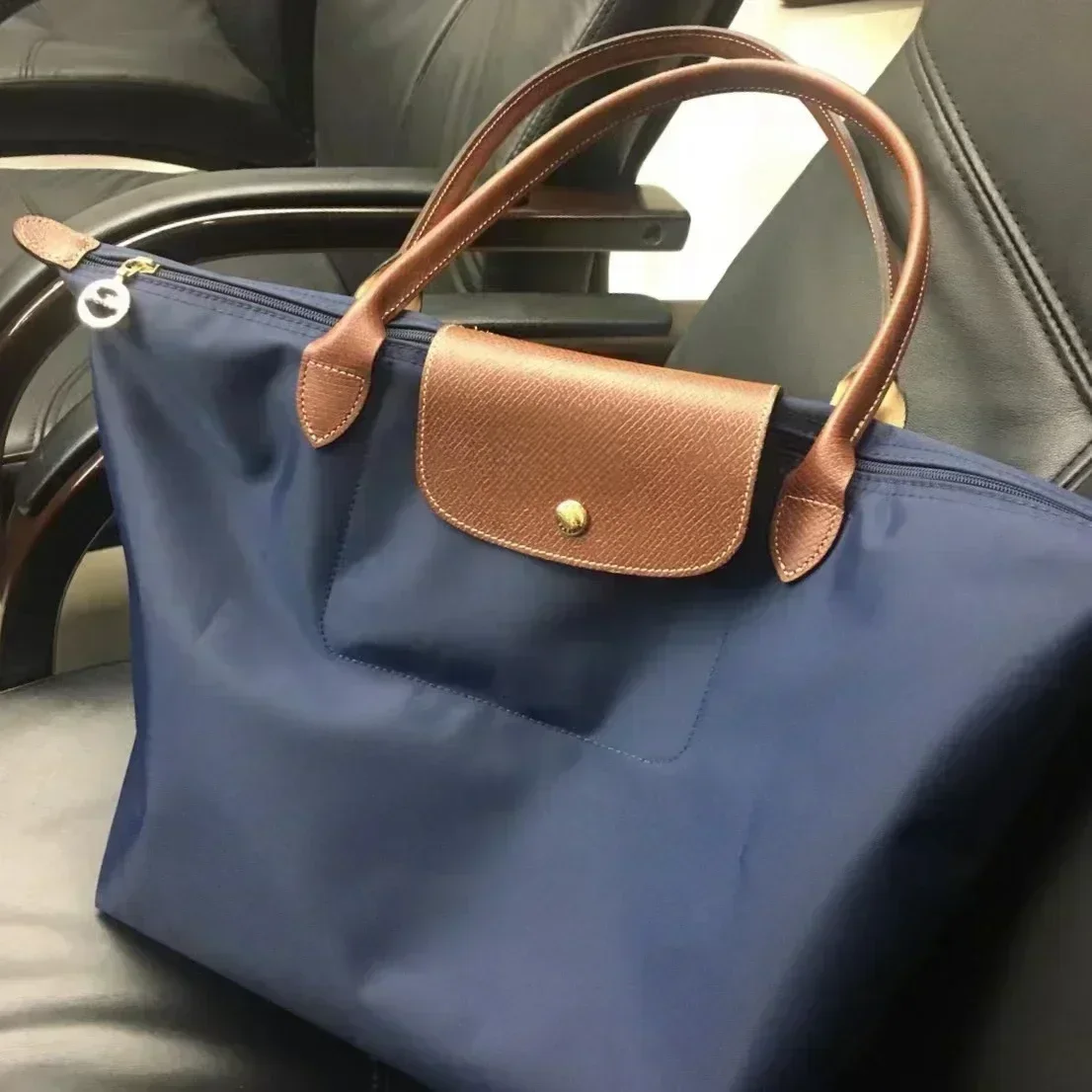 Y2K Style 2024 New Large Capacity Classic Tote Bag  Folding Designer Fashion  Women High Quality Nylon Handbags Sac