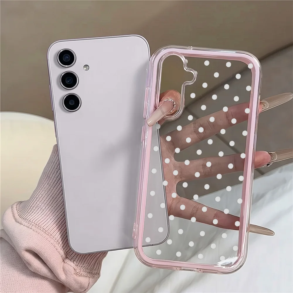 Glossy Cute Polka Dot Phone Case