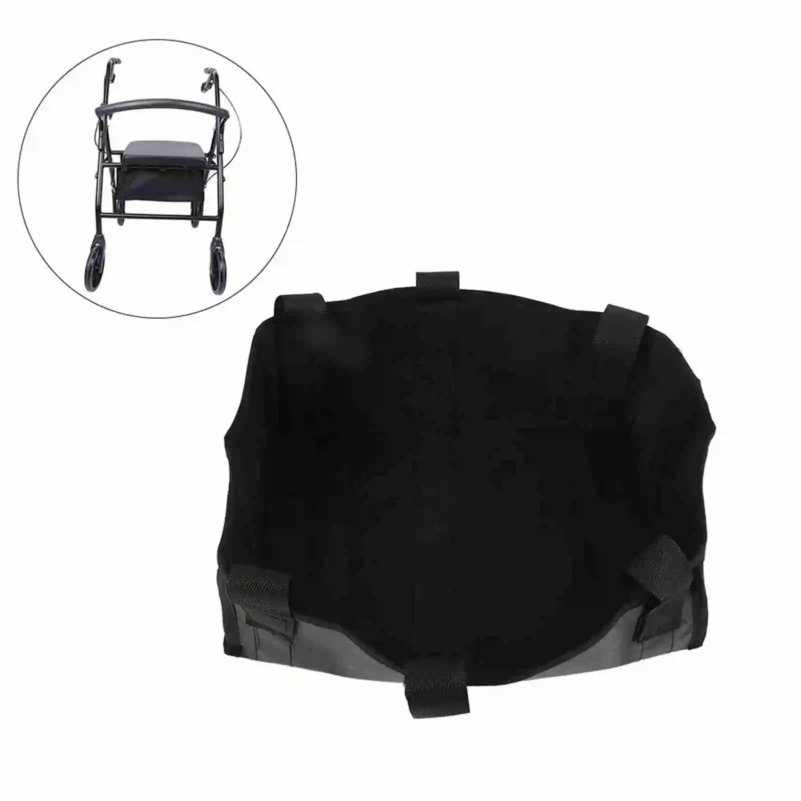 4 Wheeled Walker Rollator Wheelchair Frame Replacement Storage Bag Wheelchair Frame Storage Bag Walker Bag Wheelchair Frame Bag 4