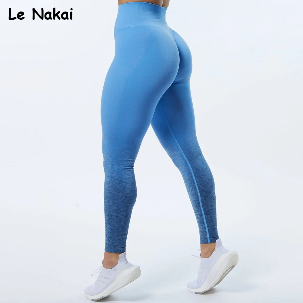 

New Ombre Amplify Legging Scrunch Seamless Leggings Workout Gym Tights Super Stretchy Yoga Pants Push Up Booty Leggings