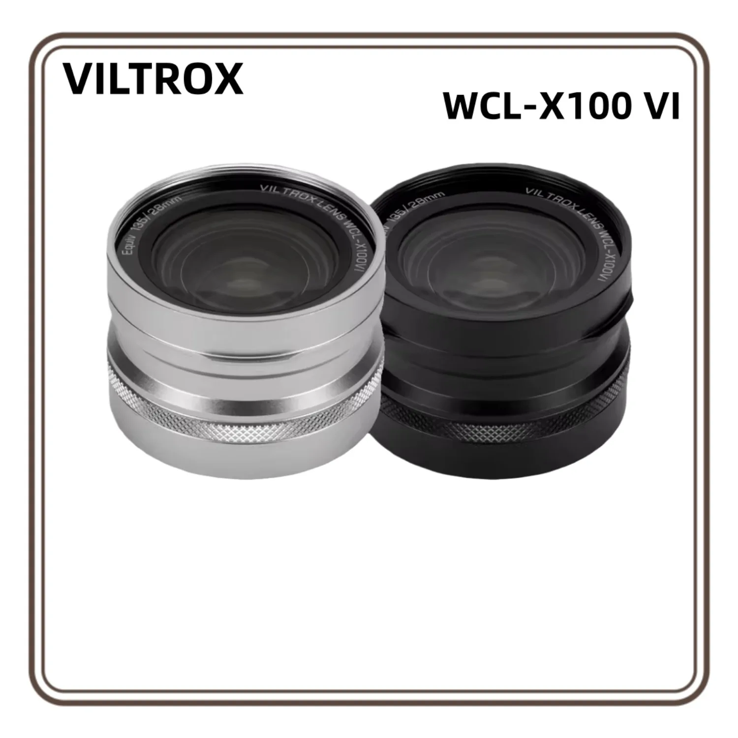 VILTROX WCL-X100 VI 와이드 변환 렌즈, 후지필름 X100VI X1..