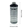 2 Liter Big Water Bottle With Straw Outdoor Sports Female Travel bottles Fitness Cup Summer Cold Water Jug with Time Marker 2