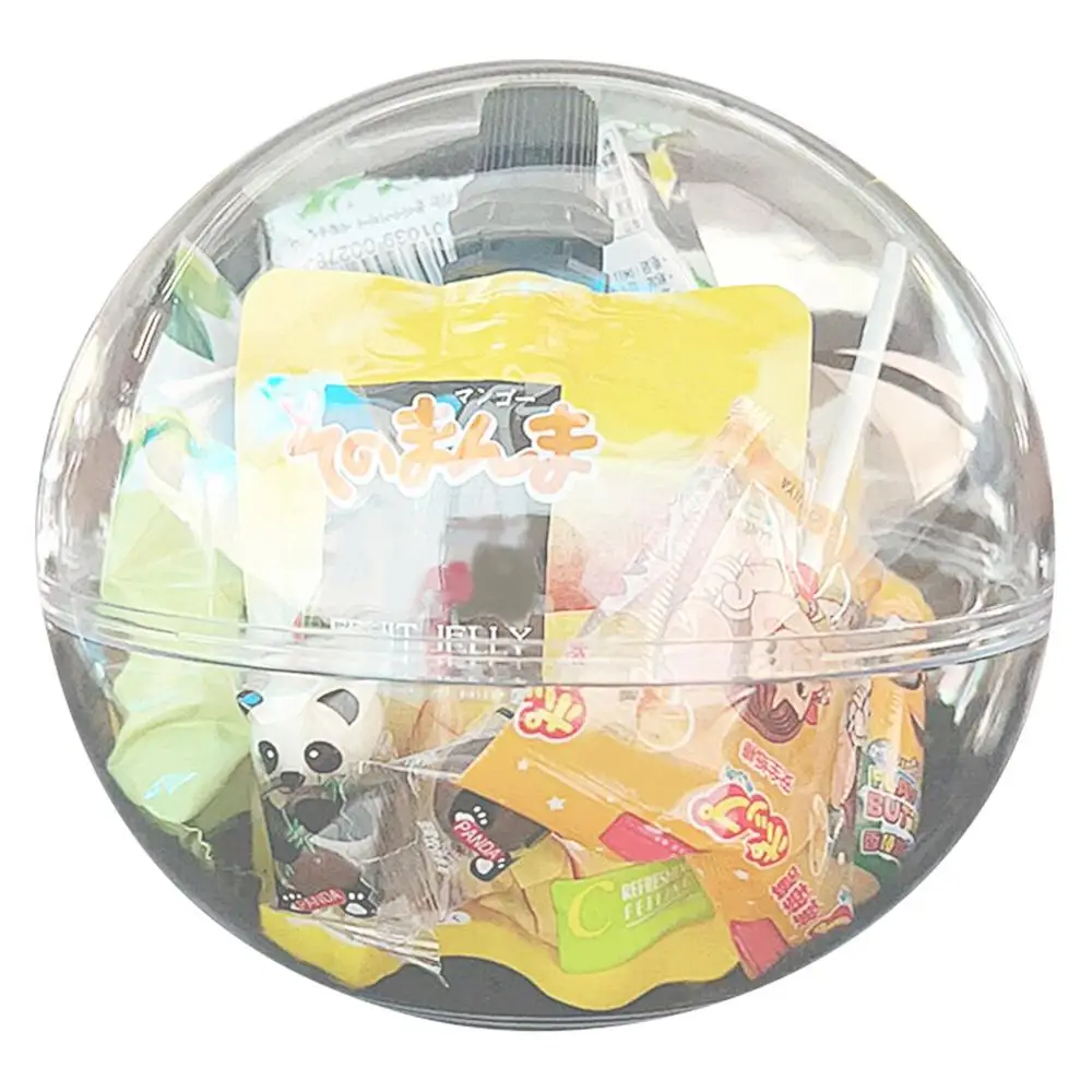 Bolas de adornos transparentes para hacer tú mismo, rellenables, para Navidad, para hacer tú mismo, para hacer manualidades, para regalar en Año Nuevo
