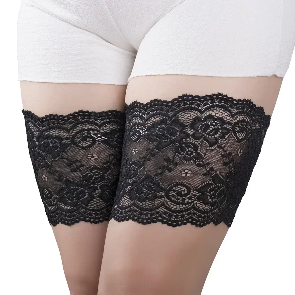 Thigh Bands Anti Chafing Summer Inner Elastic Non Slip Women Sexy Lace Anti Friction Breathable Strip Fashion Gifts
