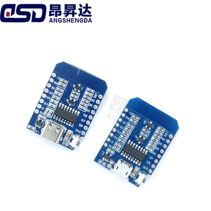 บอร์ด Wemos D1 Mini ESP8266 สำหรับ IoT พร้อมขา