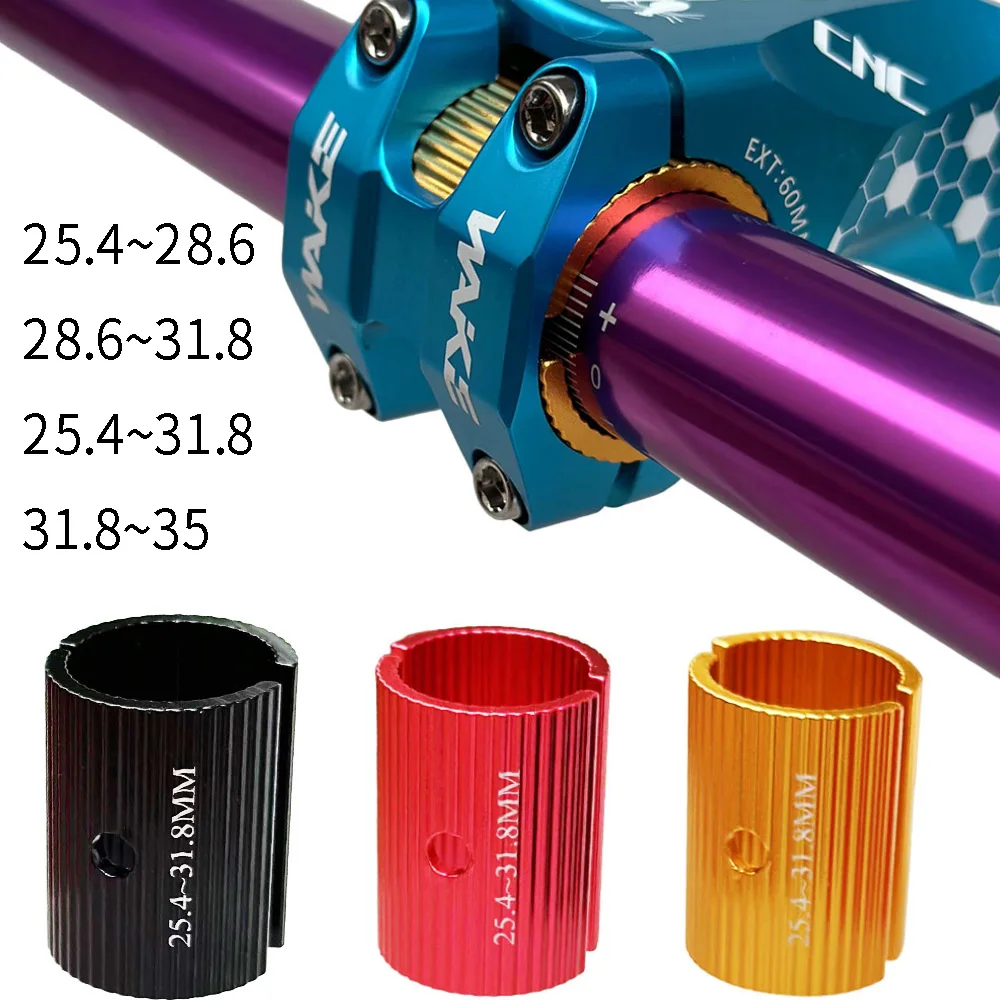Universal Bicycle Handlebar Shim and Stem Spacer Adapter