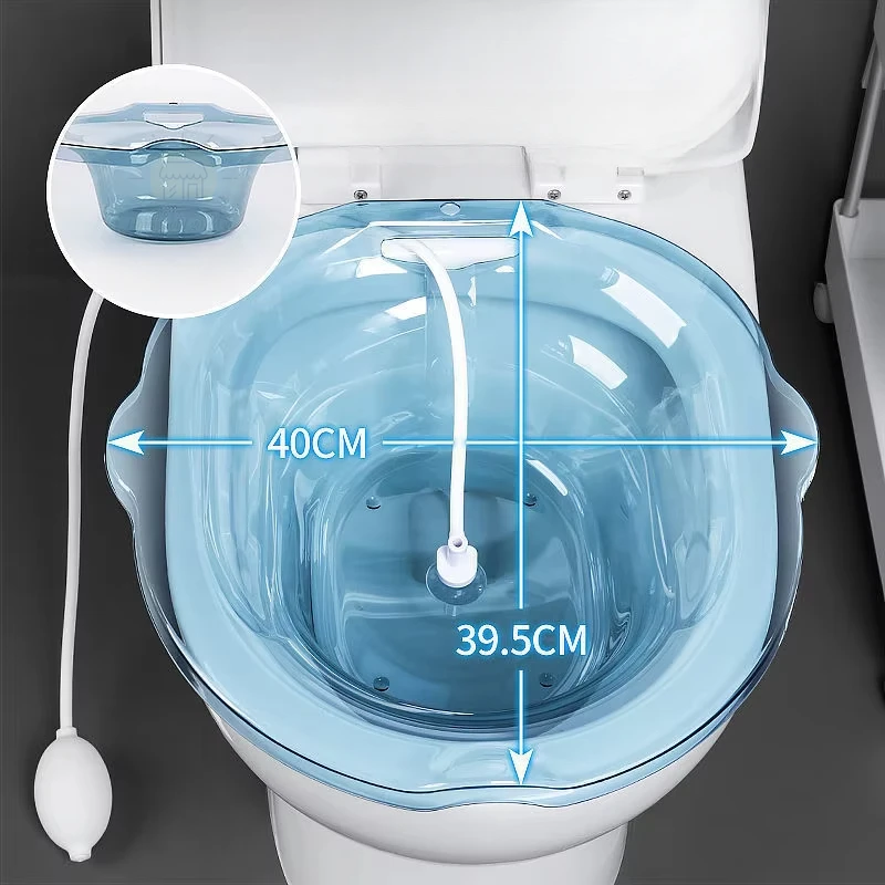 Portable Bathtubs Folding Bidet Maternity Self-Cleaning Private Part Buttock Rinse Perineal Soak Bath Hemorrhoid Treatment Bidet portable ice bath tub inflatable bathtub