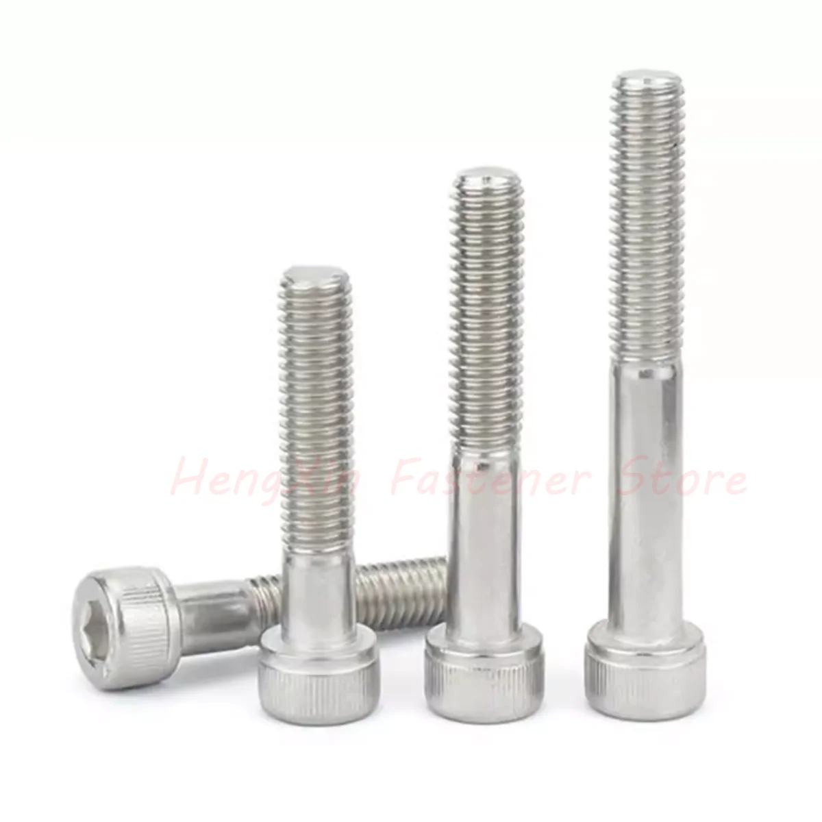 A4 316 스테인리스 스틸 부분나사 알렌 볼트 육각 헥스 소켓 캡 헤드 반나사 나사 M4 M5 M6 M8 M10 M12 M14 M16 M20