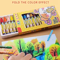 12/24/36 Colors Crayons Non Toxic Washable Oil Pastel for Kids,Art Supplies Drawing Coloring Crayon Set,Gift for Boys Girls 2