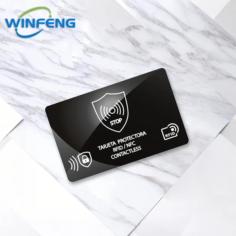 Advanced RFID Blocking Card Protector - Secure Wallet Shield