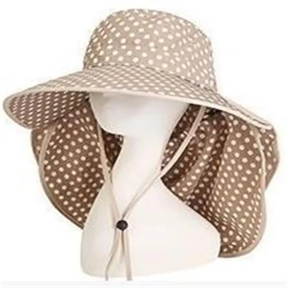 Women Fisherman's Hat Spring Summer Sunscreen Hat Big Brim Bucket Edge Anti-ultraviolet uv Sun For Outdoor Sport