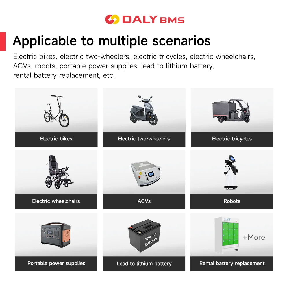 Умное Bluetooth приложение DalyBMS BMS 40A для Lifpo4 4S 12V 8S 24V 16S 48V li-ion 3S 12V 7S 24V литиевая батарея 18650 (art.: 3920c56e229bc) - 3920c56e229bc