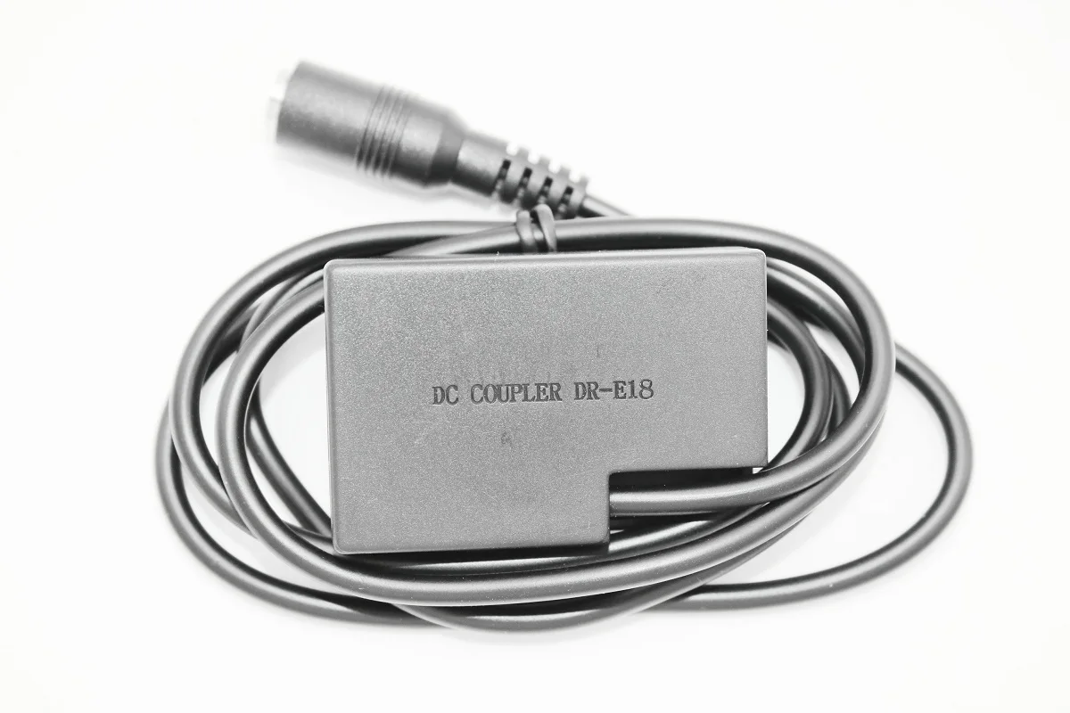 Accoppiatore di cc di DR-E18 DRE18 della batteria ftizia di USB per la macchina fotografica di Canon EOS RP 77D 200D 750D 760D 800D bacio 8000D X8i Rebel T6 T6S