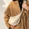 Simple Design Women's Messenger Bag Fashion Ladies Nylon Hobos Small Shoulder Bags Vintage Female Girls Purse Cloth Handbags 2