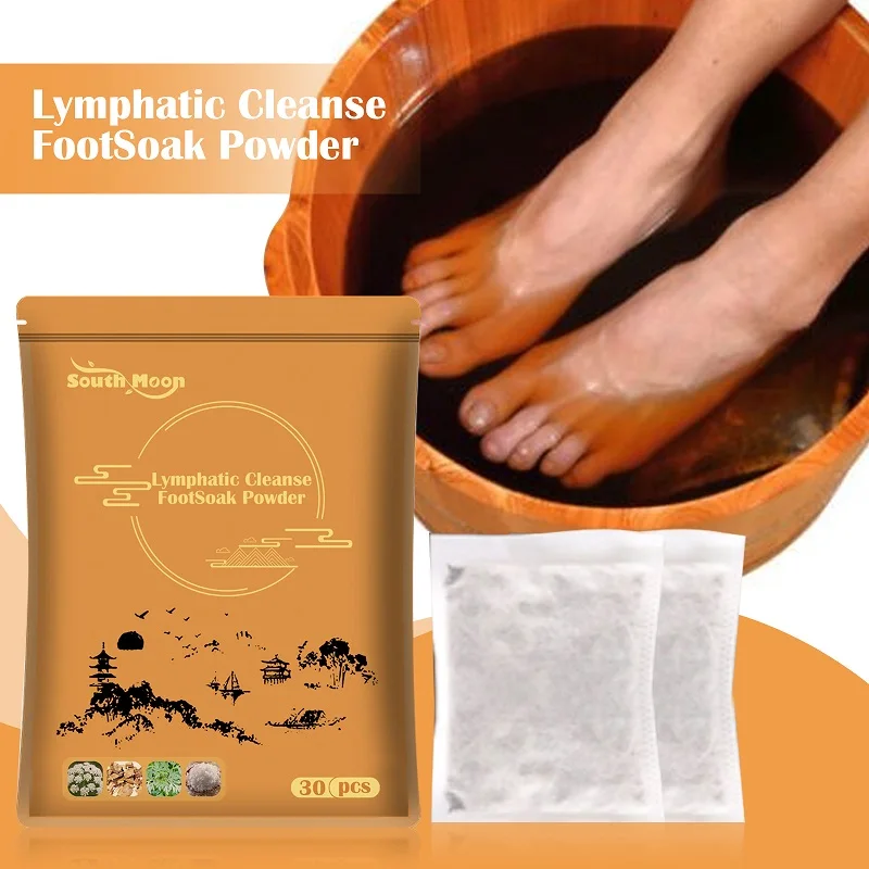 30pcs Foot Bath Powder Foot Massage Wormwood Ginger Feet Soaking