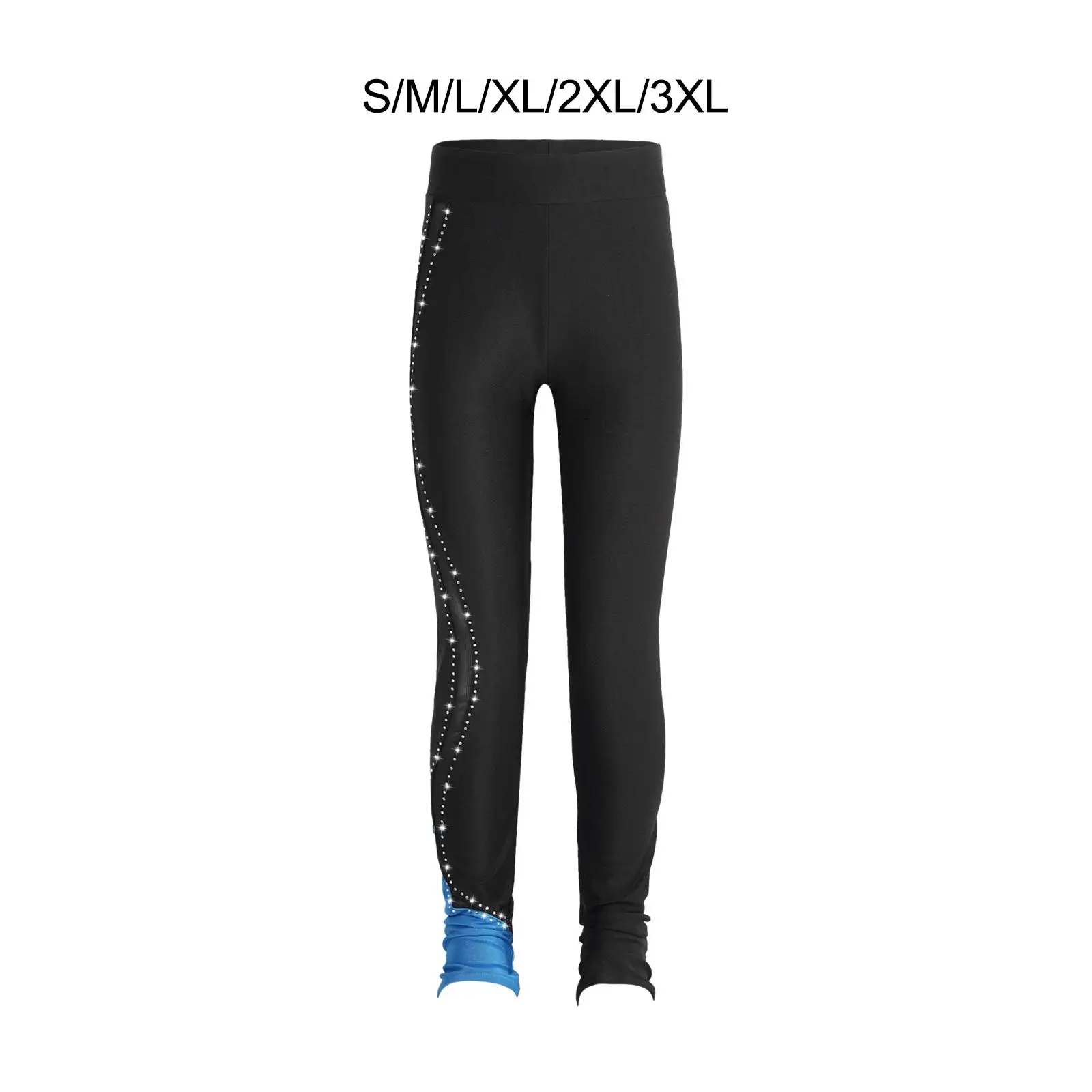 Figure Skating Pants Waterproof Keep Warm Ice Skating Practice Leggings Practice Long Pants for Ice Skating Practice Accessories