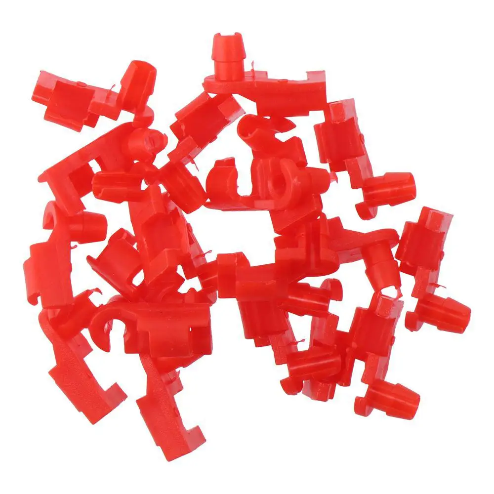 

20pair Red Pickup Clip Door Step for Truck Green Latch Clips Chassis Ears For Car