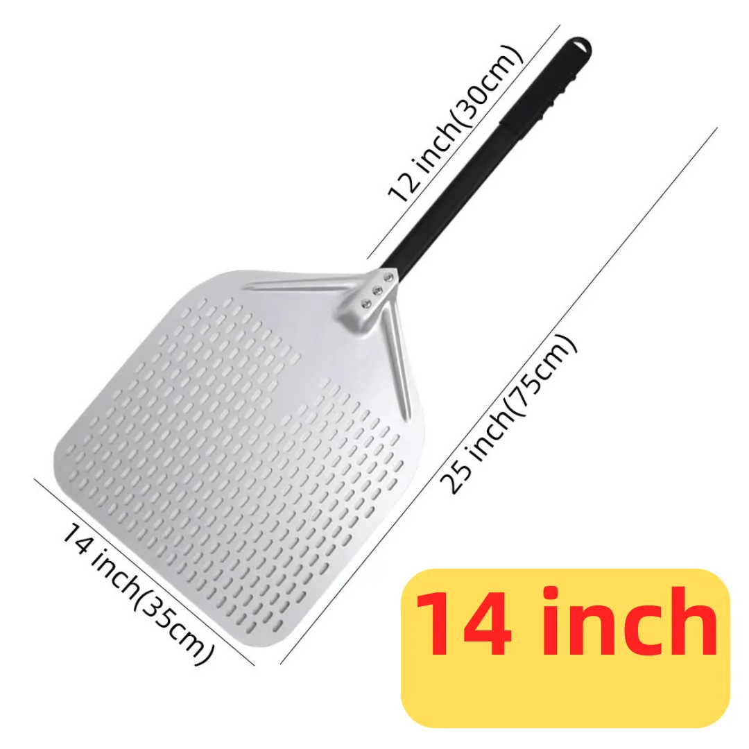 Enhanced Pizza Oven Shovel and Paddle Set - Hard Anodized Baking Tool Collection