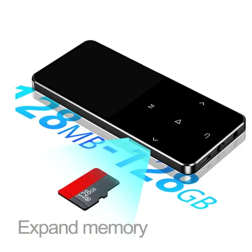 2023 블루투스 MP3 음악 플레이어 및 내장 16GB HiFi 휴대용 워크맨, 히브리어 지원, 라디오, FM, 녹음 기능 포함, X2 새 버전 3