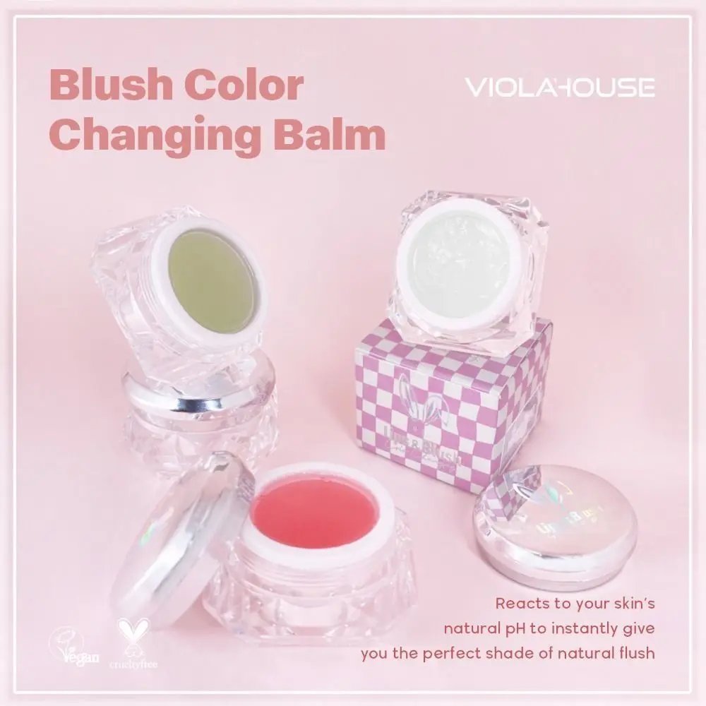 

Waterproof Creamy Rouge Palette Nourishing Long Lasting Highlighter Blusher Silky Smooth Fine texture Matte Velvet Cheek Tint