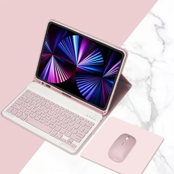 Ultimate Keyboard Case for iPads - Versatile and Stylish Protection (Pink)