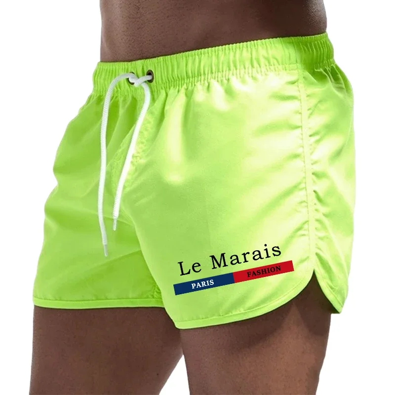 Mens Summer Beach Shorts Quick Dry Sports