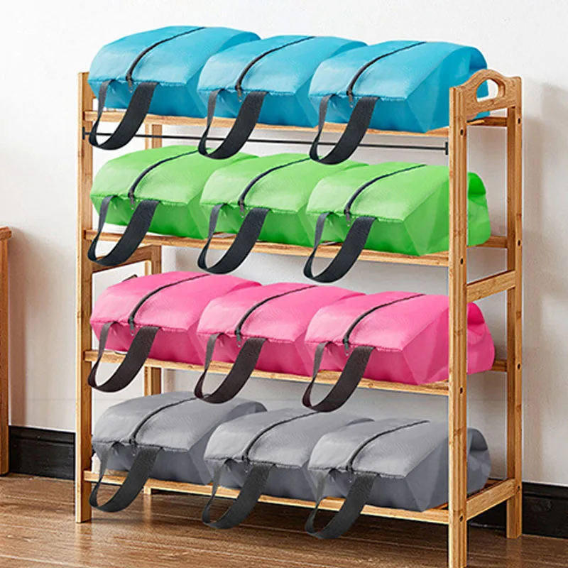 Dustproof Shoes Storage Bags Travel Portable Nylon Shoes Bag With Zipper Multipurpose Waterproof Travel Storage Organizer 2 S18488deaa645450b94030ab177ae6989g