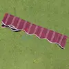 2.5m/3m/3.5m/4m/5m Store Banner Replacement Waterproof Fabric Strips Wavy Valance Sun Shade Canopy Patio Awning 6