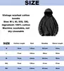 Flakk Rels B Printed Hoodies For Men Women Long Sleeves Sweatshirts Autumn Winter Vintage Washed Cotton Hooded Streetwear 6