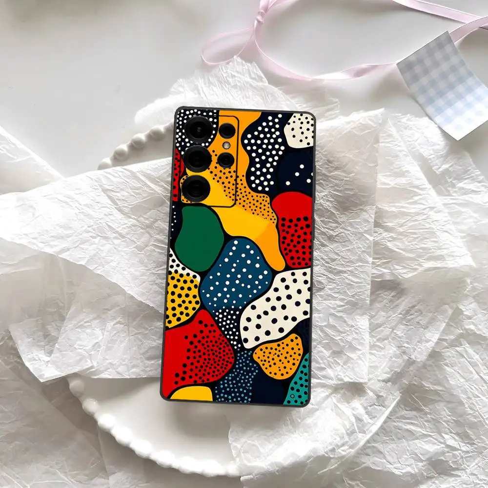Vibrant Y-Yayoi Cartoon K-Kusama Design Phone Case