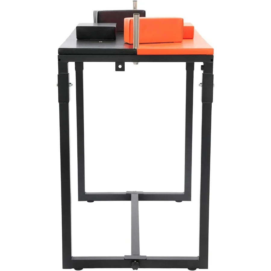 Arm Wrestling Table - Professional Arm Wrestling Battle Table with Elbow &Forearm Pads, Handles Competition Training Table for H