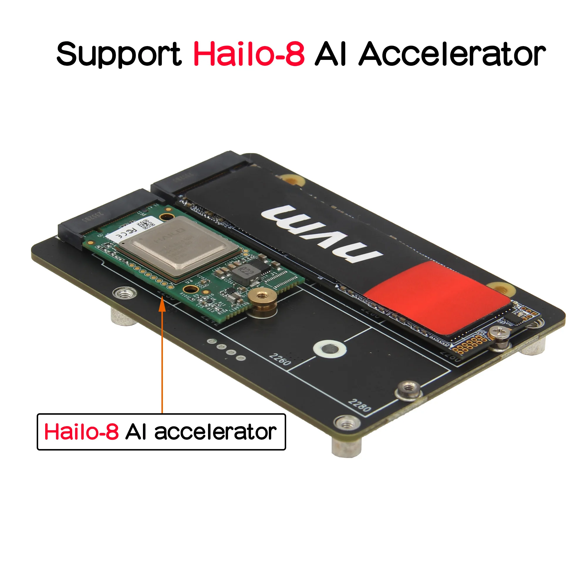 Geekworm X1011 Scheda Di Espansione PCIe A 4 SSD M.2 NVMe Per Raspberry Pi 5 – Supporta 4 Unità, Boot Da NVMe, NON Supporta RAID - 4