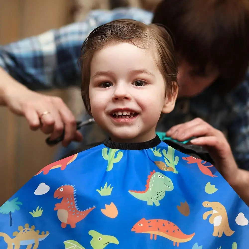 Accessories Professional Kids Barber Cape Durable Waterproof Hair Cutting Cape Cute Kid Apron