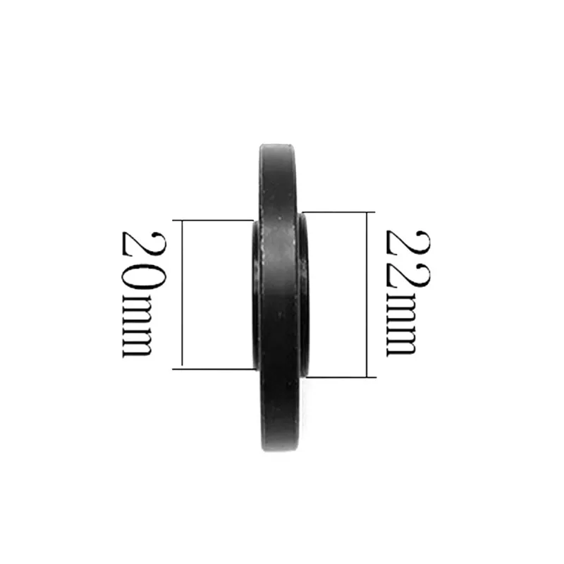 2-Pack Angle Grinder Flange Nut Kit - Inner/Outer Replacement for 20mm & 22mm Bore Cutting Discs, Metal Lock Nut Set