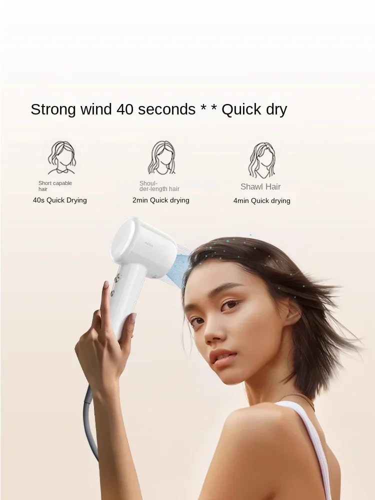 MOVA G10 High-speed Hair Dryer Negative Ion Hair Care Household Large Wind Dormitory Student Hair Dryer 3