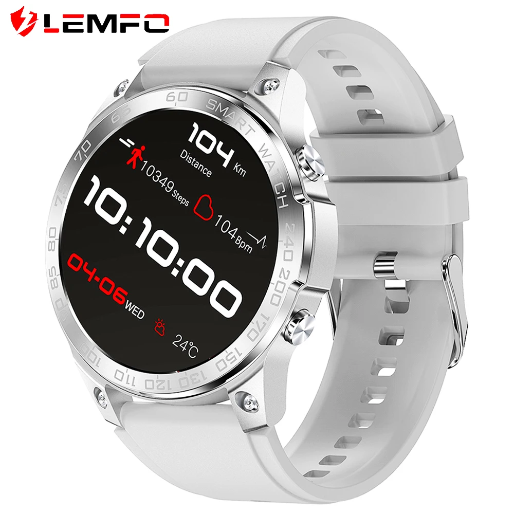 

LEMFO smart watches for men 2023 NFC DM50 smartwatch AMOLED 1.43" 466*466 HD 7days battery life IP68 waterproof Bluetooth Call