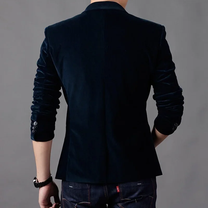 Men Corduroy Suits Jackets 4XL